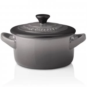 Image of Le Creuset Stoneware Petite Casserole Dish - Flint