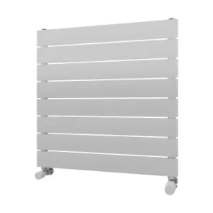 Image of Ximax Vertirad Satin White Vertical Designer Panel Radiator, (W)600mm X (H)595mm
