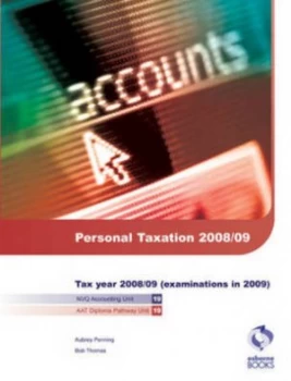 Image of Personal Taxation 2008/09 by Aubrey Penning Book