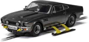 Image of Scalextric James Bond Aston Martin V8 The Living Daylights Slot Car (Black)