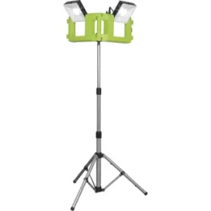 Image of Folding Case Floodlight & Tripod Stand - 60W COB LED - IP44 Rated - 4800 Lumens