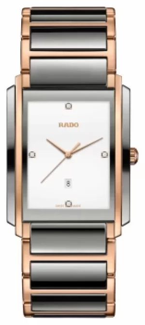 Image of RADO Integral Diamonds Quartz Plasma High-Tech Ceramic Watch