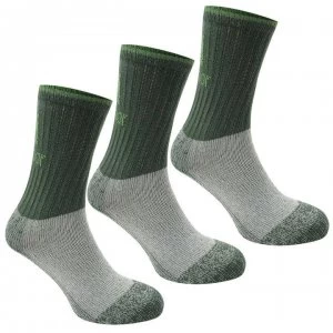 Image of Karrimor Heavyweight Boot Sock 3 Pack Junior - Green