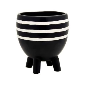 Image of Sass & Belle Striped Planter on Legs