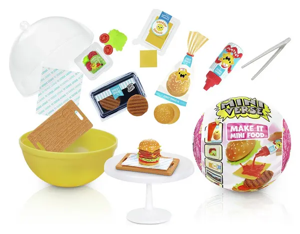 Image of Miniverse MGA's Miniverse- Make It Mini Foods: Diner in PDQ Series 3