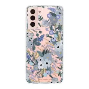 Image of Case-Mate Samsung Galaxy S21 5G Rifle Paper Co - Garden Party Blue w/ Micropel