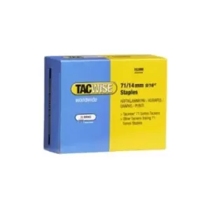 Image of Tacwise 71/14mm Staples (Box-10000)