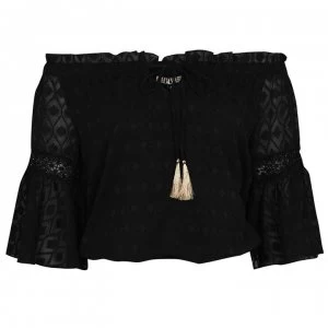Image of Biba Bardot Blouse - Black
