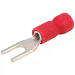 Image of TruConnect 3.7mm Red 18A Fork Connector Pack of 100