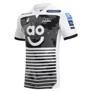 Image of Macron Sale Sharks Alternate Shirt 2021 2022 - White