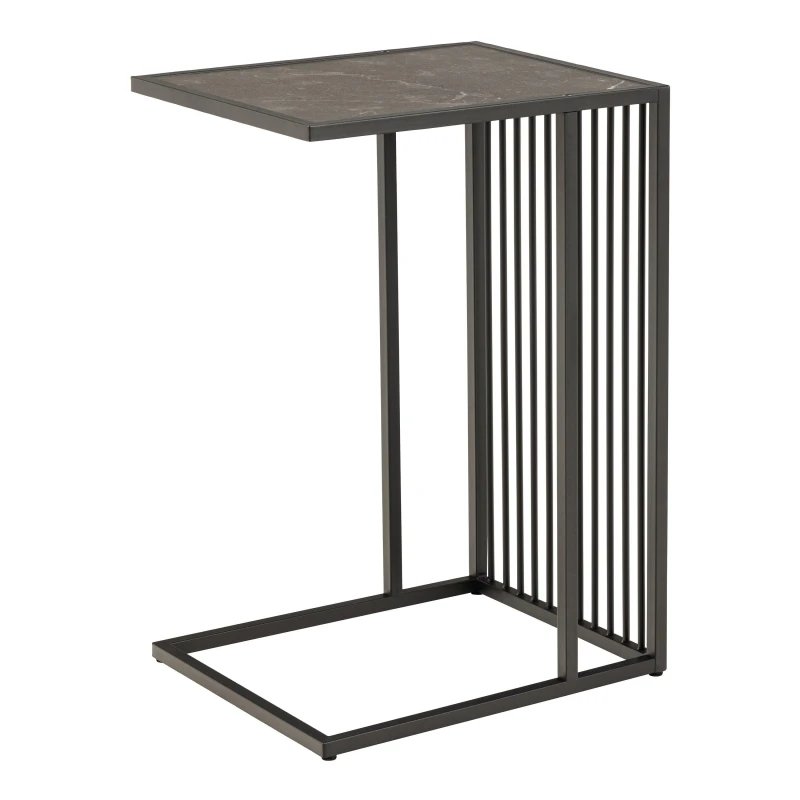 Image of Furniture To Go Strington Tall Side Table in Black Unisex