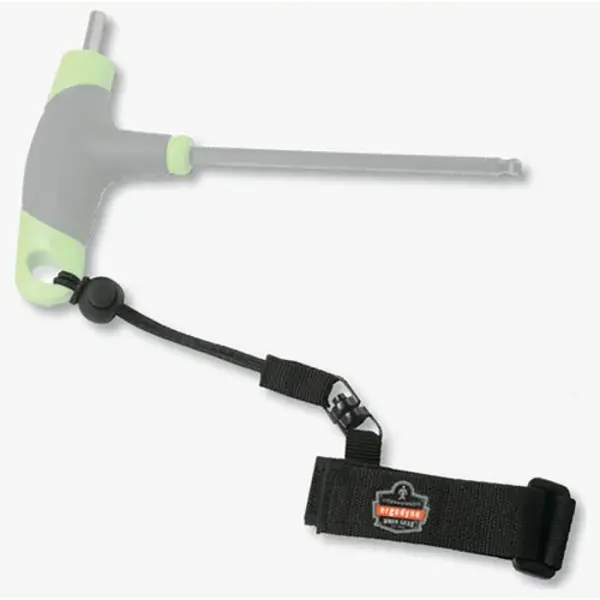 Image of Squids Ergodyne Wrist Tool Lanyard Black LXL EY3115LXL