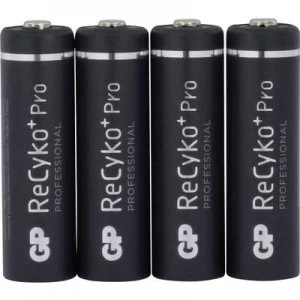 Image of GP Batteries Recyko+ HR06 AA battery (rechargeable) NiMH 2000 mAh 1.2 V 4 pcs