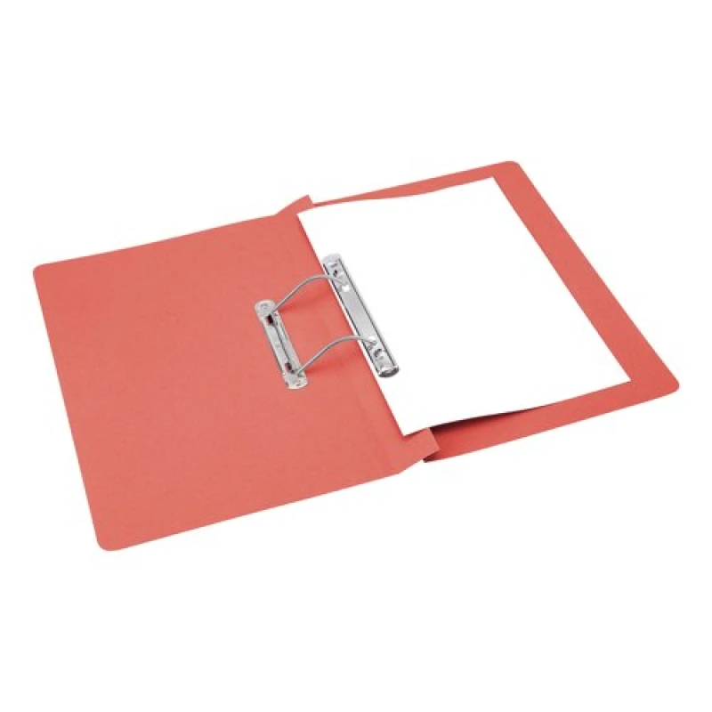 Image of 5 Star office 5 Star Office Transfer Spring File Mediumweight 285gsm Capacity 38mm Foolscap Red (Pack of 50) 35653X