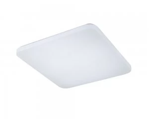 Image of Flush Ceiling Light Square 50cm, 60W LED, 5000K, 4000lm, White