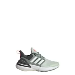 Image of adidas Rapidasport Bounce Sport Running Lace Shoes Kids - Linen Green / Silver Green / C