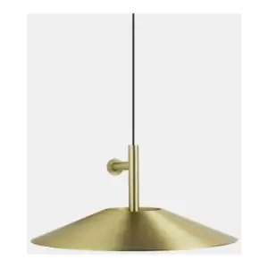 Image of LEDS C4 H LED Dome Hanging Pendants Gold IP20 14.9W 2700K