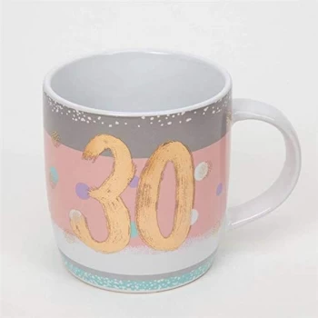 Image of Bellini Stoneware Mug with Rose Gold Foil - 30