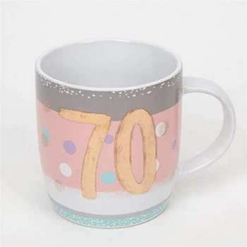 Image of Bellini Stoneware Mug with Rose Gold Foil - 70