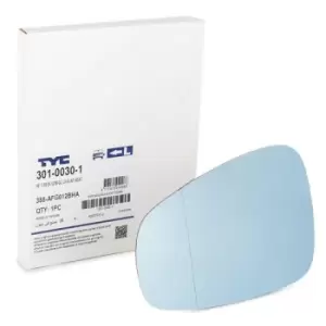 Image of TYC Wing Mirror Glass ALFA ROMEO 301-0030-1 71740966,71740968,71752065