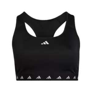 Image of adidas Powerreact Training Medium-Support Techfit Bra (Pl - Black