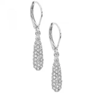Image of Ladies Anne Klein Silver Plated Earrings