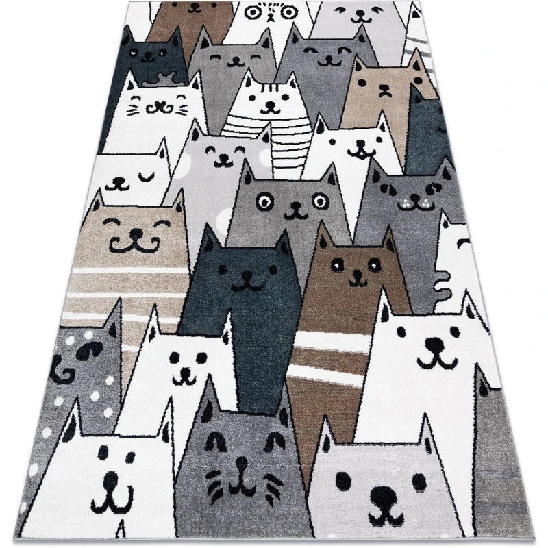 Image of RugsX Fun Rug Size: 180cm x 270cm Multicolor Unisex 180cm x 270 cm