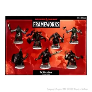 Image of D&D Frameworks: Orcs Unpainted Miniature