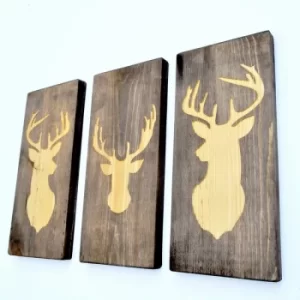 Image of LAZ020 Multicolor Decorative Wooden Wall Accessory