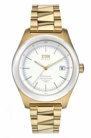 Image of Mens STORM BLACK Bezel Watch 47115/SL