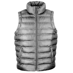 Image of Result Mens Ice Bird Padded Bodywarmer / Gilet Jacket (M) (Frost Grey)