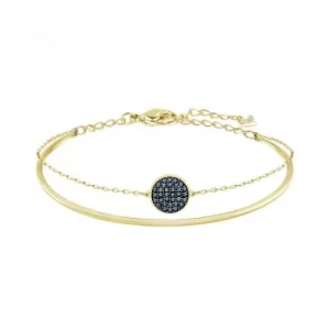 Image of Ladies Swarovski Gold Plated Ginger Bracelet