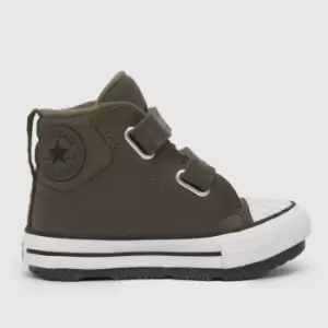 Image of Converse Brown All Star Berkshire Boys Toddler Trainers