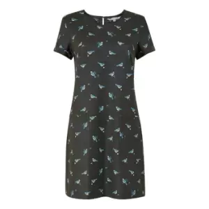 Image of Yumi Blue Tit Pocket Tunic - Black