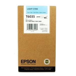 Image of Epson T6035 Light Cyan Ink Cartridge