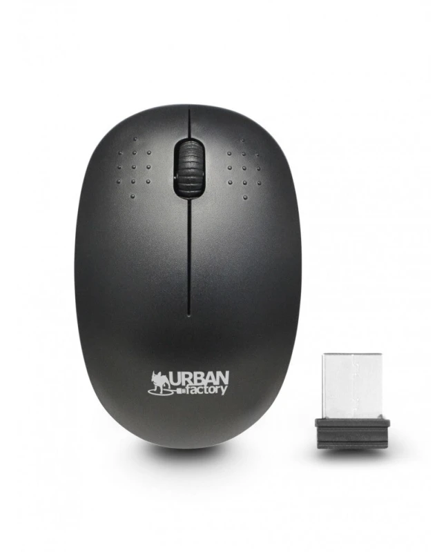 Image of Urban Factory Urban Factory Free mouse Office Ambidextrous RF Wireless Optical 1000 DPI WMB01UF