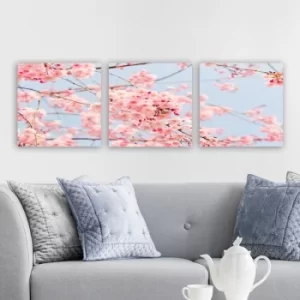 Image of P122518 Multicolor Decorative Canvas Painting (3 Pieces)