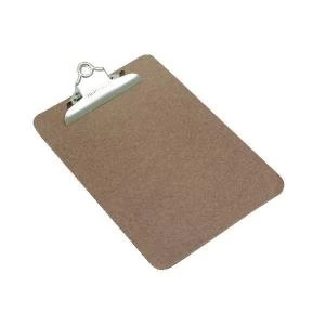 Image of Rapesco Hardboard Clipboard Hanging Hole A5 1402