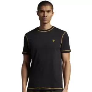 Image of Lyle & Scott Mens Contrast Seams Lightweight T Shirt M - Chest 38-40' (96-101cm)