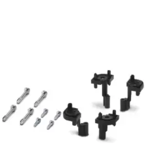 Image of Phoenix Contact 2203477 Corner Inlay W/ Dome, Polyamide, Black