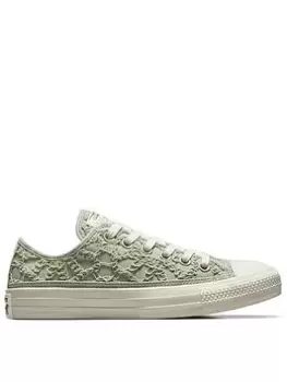 Image of Converse Chuck Taylor All Star Low, Green, Size 5, Women