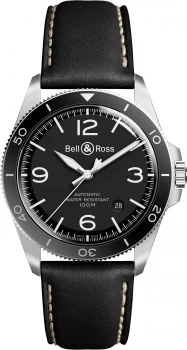 Image of Bell & Ross Watch Vintage BR V2-92 Black Steel