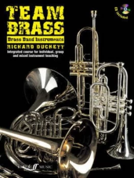 Image of Team Brass Brass Band Instruments by Richard Duckett Book