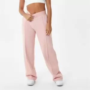 Image of Jack Wills Panelled Wide Leg Jogger - Pink