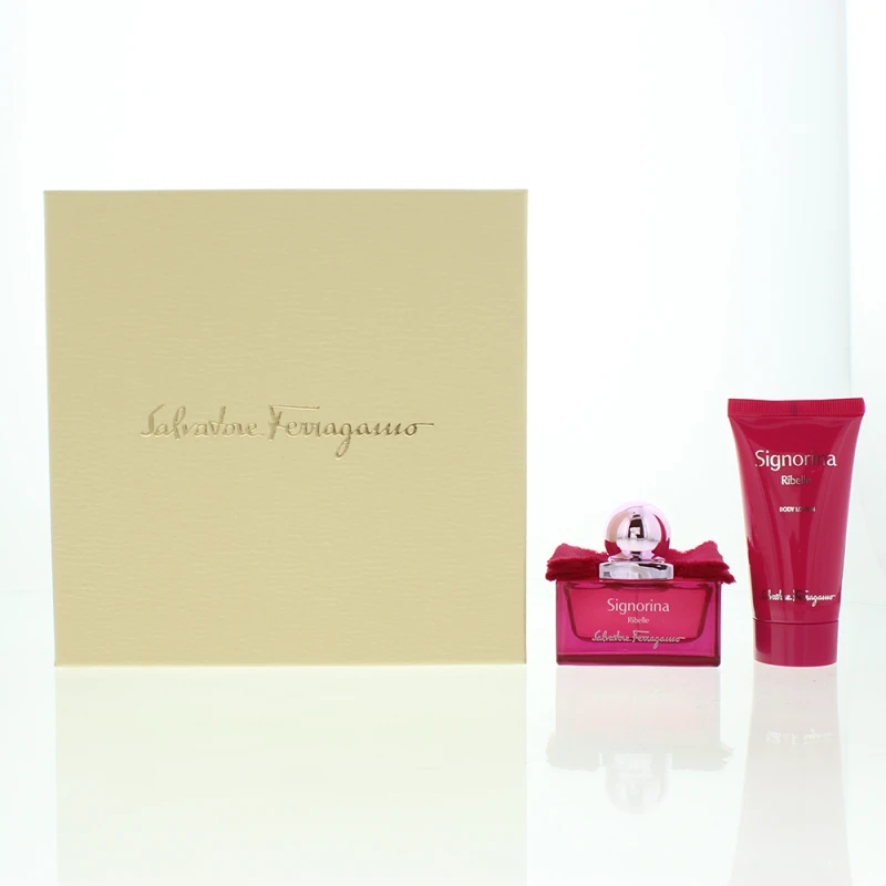 Image of Salvatore Ferragamo Signorina Ribelle Gift Set 30ml Eau de Parfum + 50ml Body Lotion