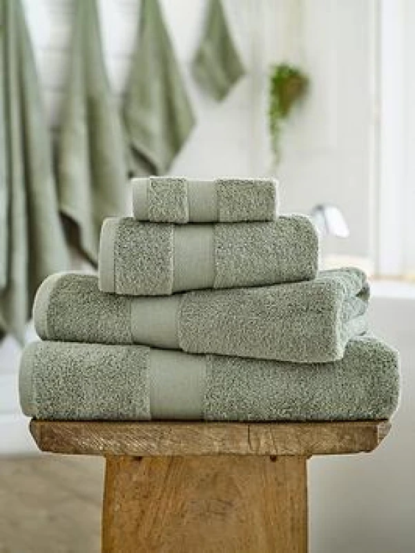 Image of Deyongs Egyptian Embrace Towels - Egyptian Cotton Fluffy, Soft & Absorbent in White White Unisex