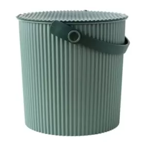 Image of Omnioutil Storage Bucket & Lid Large Baked Green