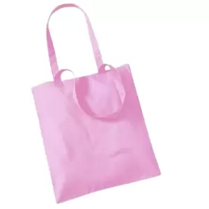 Image of Westford Mill Promo Bag For Life - 10 Litres (One Size) (Classic Pink)