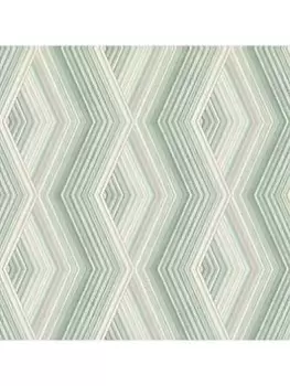 Image of Crown Aura Geo Wallpaper