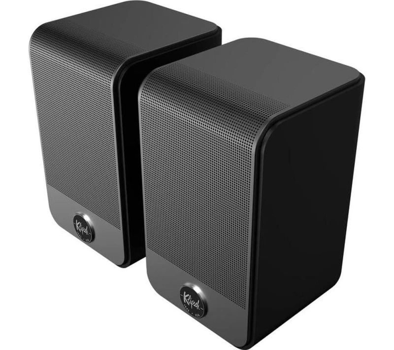 Image of KLIPSCH Flexus Surr 100 Wireless Speakers - Ebony Vinyl, Black 743878066494